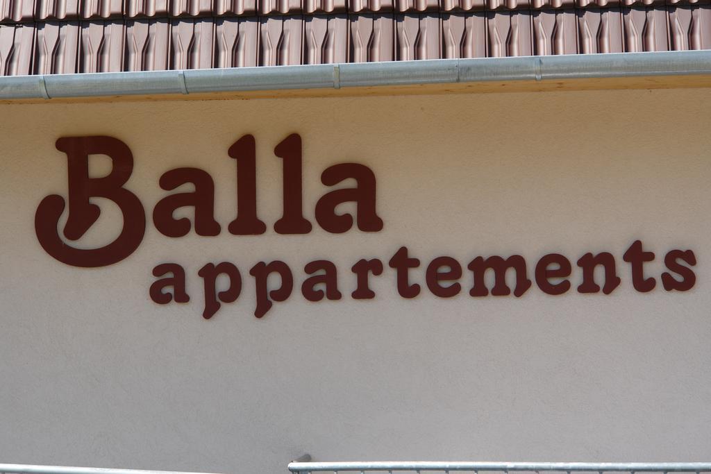 Balla Appartements Zalakaros Exterior foto